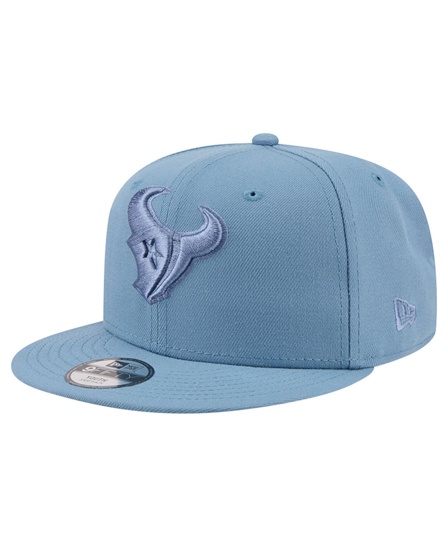 Big Boys and Girls Blue Houston Texans Color Pack A-Frame 9FIFTY Snapback Hat