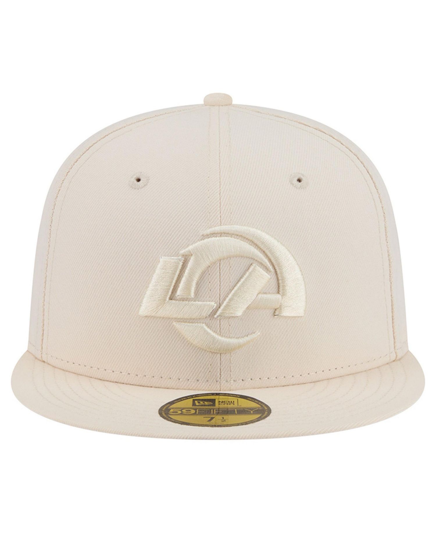 Men's Cream Los Angeles Rams Color Pack 59FIFTY Fitted Hat