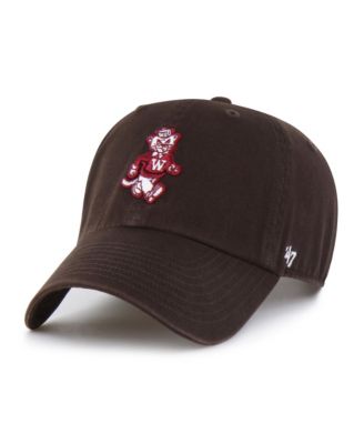 Men's '47  Brown Washington State Cougars Vault Clean Up Adjustable Hat