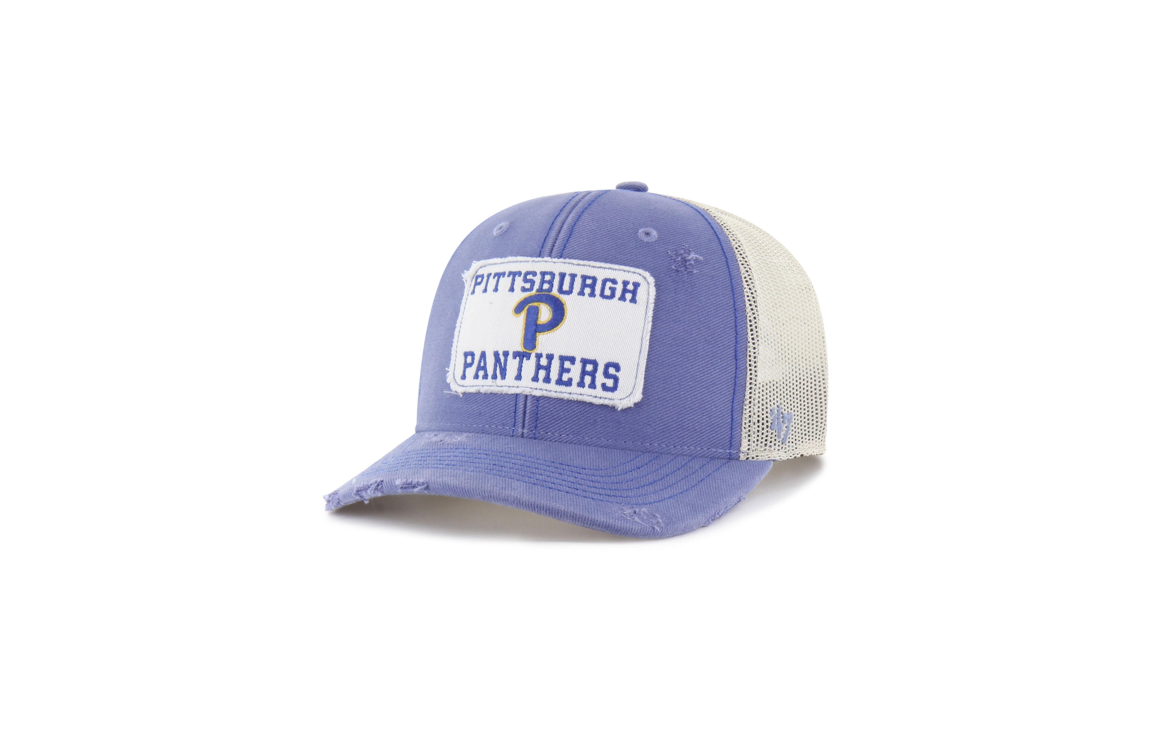 '47 Brand Women's Pitt Panthers Distressed Well-Worn Adjustable Egremont Trucker Hat