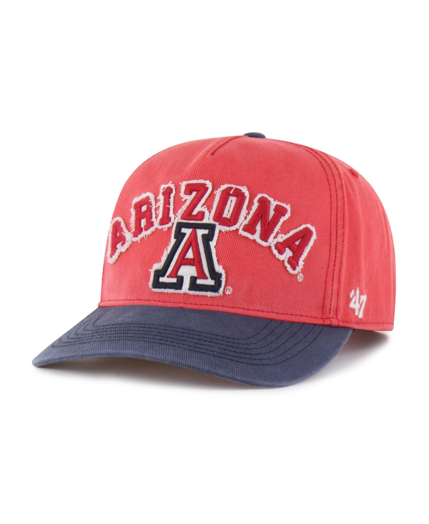 Men's and Women's '47 Red/Navy Arizona Wildcats Well-Worn Calderwood Hitch Adjustable Hat