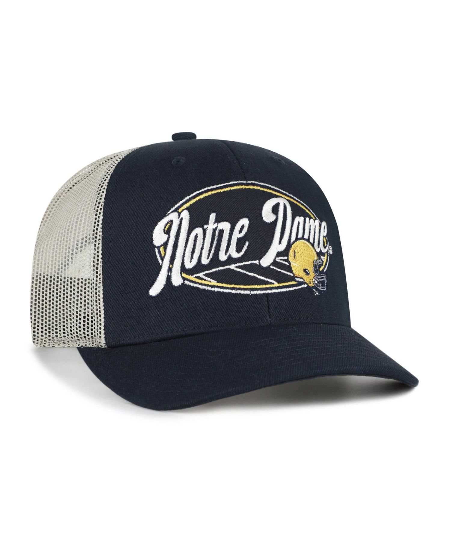 Men's and Women's '47 Navy Notre Dame Fighting Irish Enfield Adjustable Trucker Hat