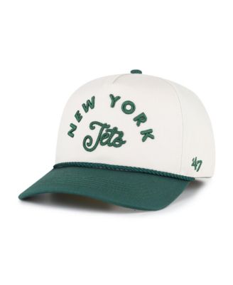 Women's '47 Natural New York Jets Rope Script Hitch Adjustable Hat