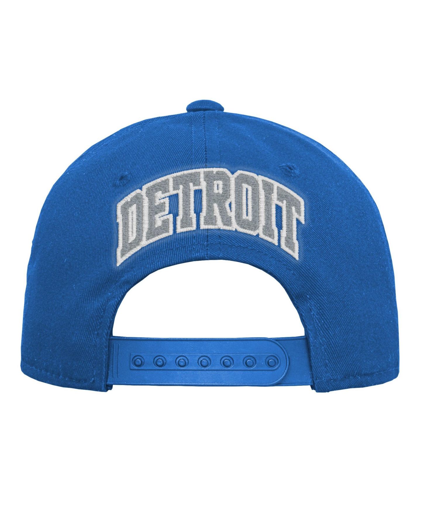 Детская кепка Outerstuff Blue Detroit Lions Pre-Curved Snapback Hat — фото 3