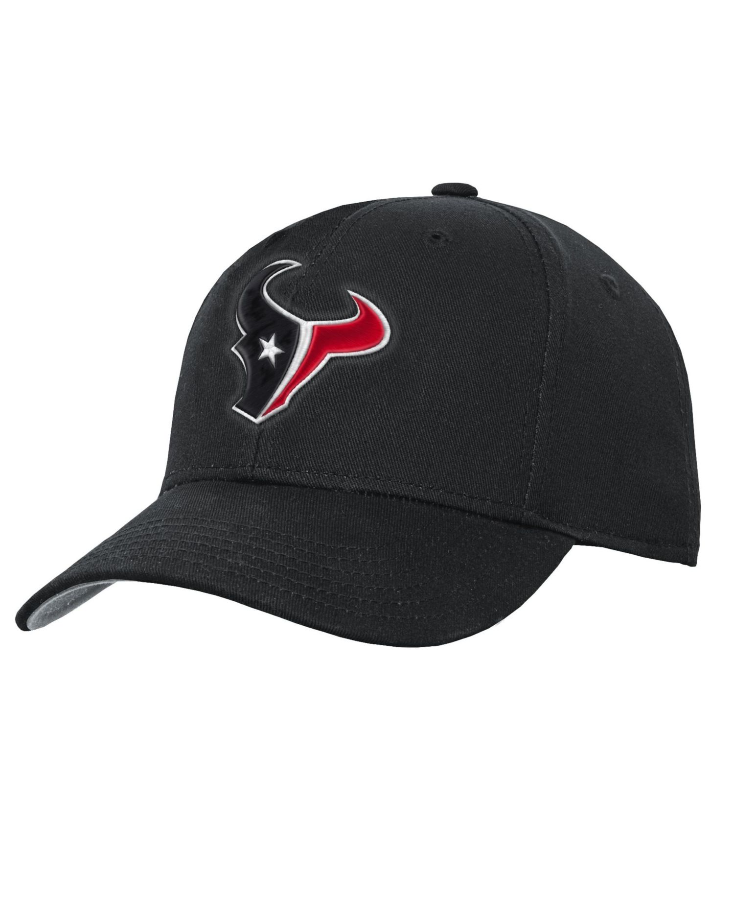 Big Boys and Girls Navy Houston Texans Pre-Curved Snapback Hat