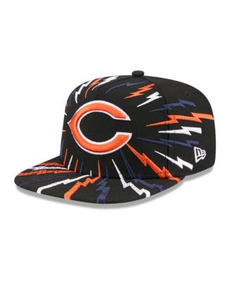 Big Boys and Girls Black Chicago Bears Bolt A-Frame 9FIFTY Snapback Hat