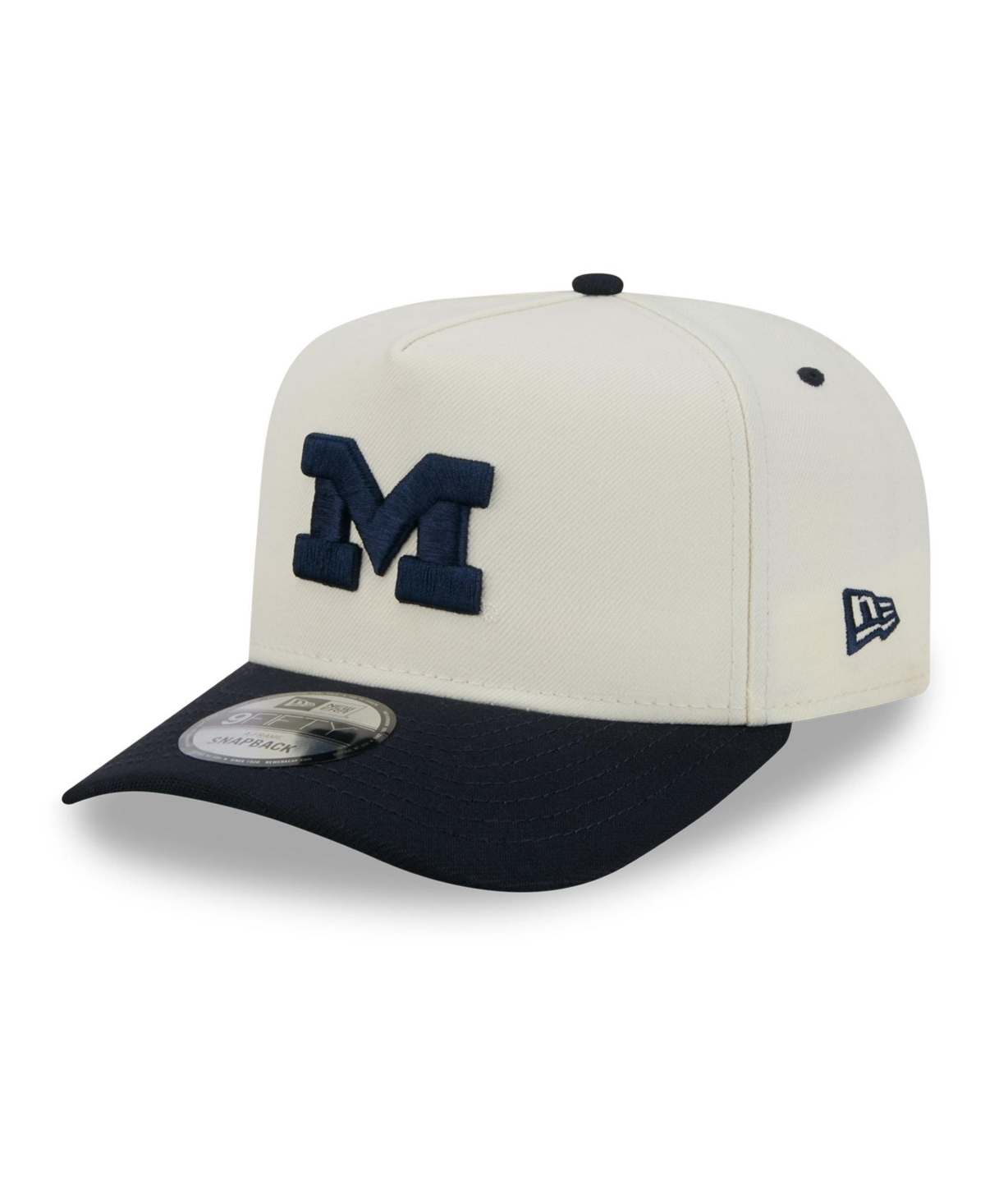 New Era Men's and Women's Michigan Wolverines 9FIFTY A-Frame Snapback Hat