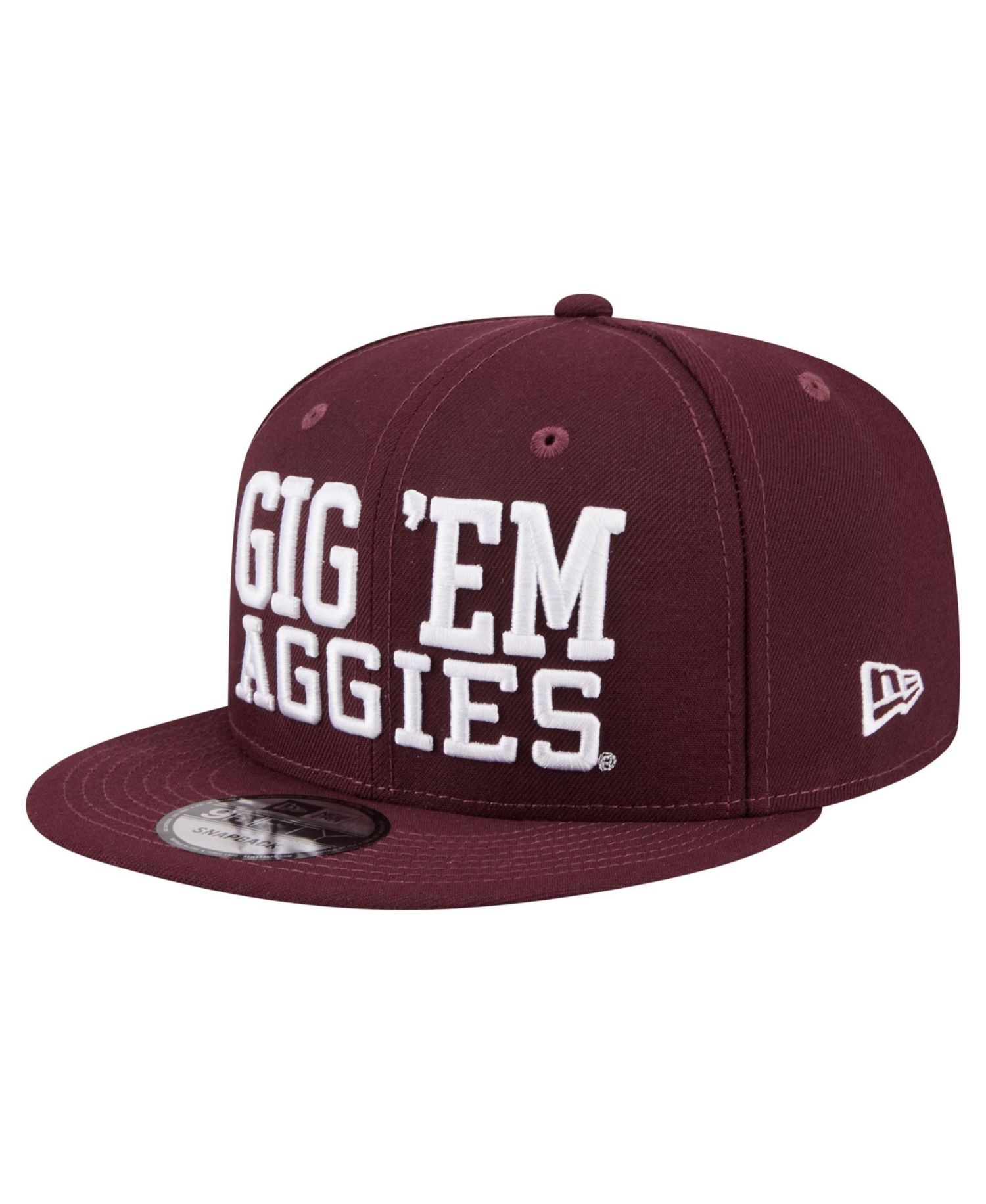 Men's Maroon Texas A&M Aggies Go Team 9FIFTY Snapback Hat