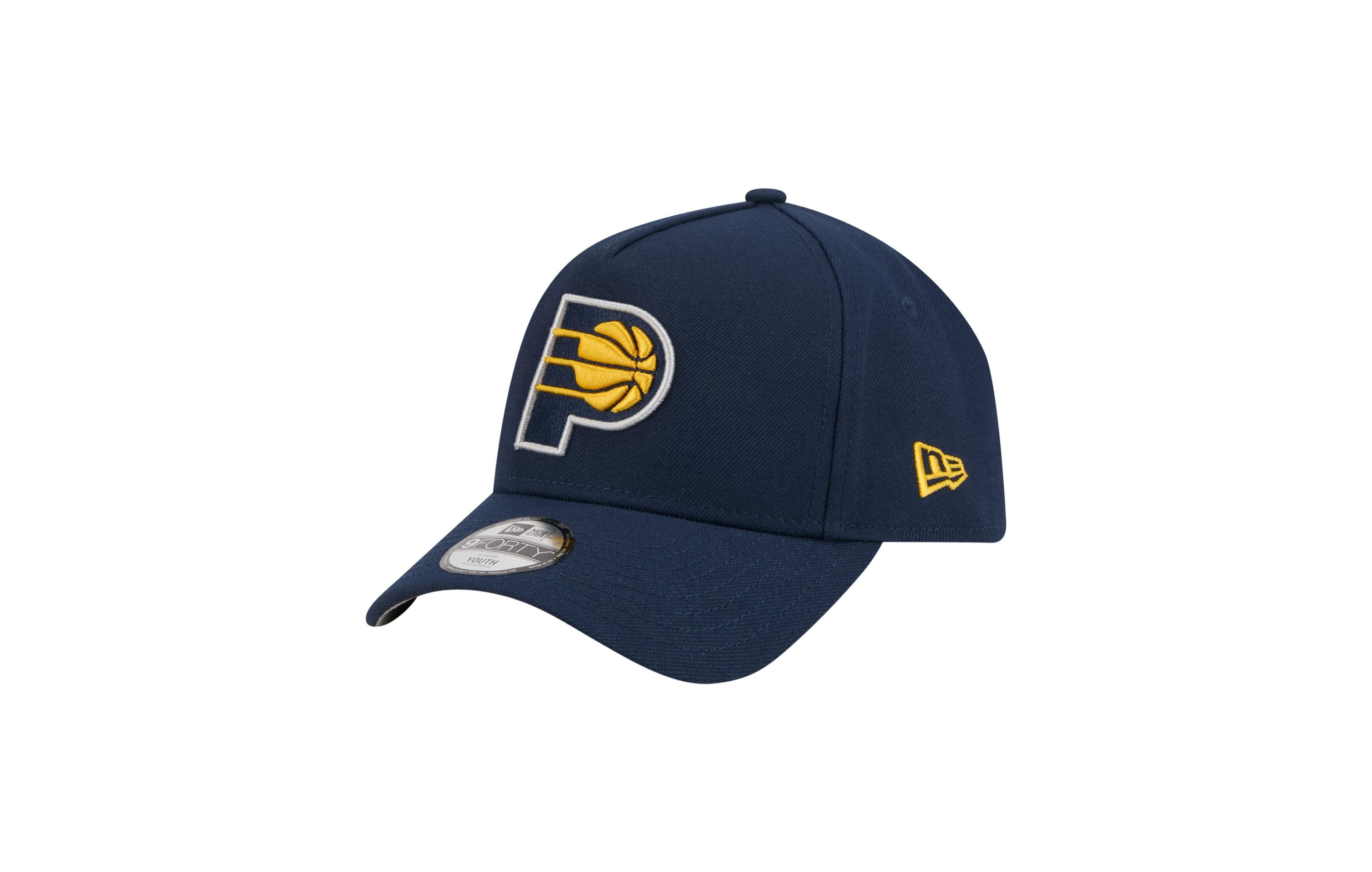 New Era Big Boys and Girls Indiana Pacers 9FORTY A-Frame Baseball Cap