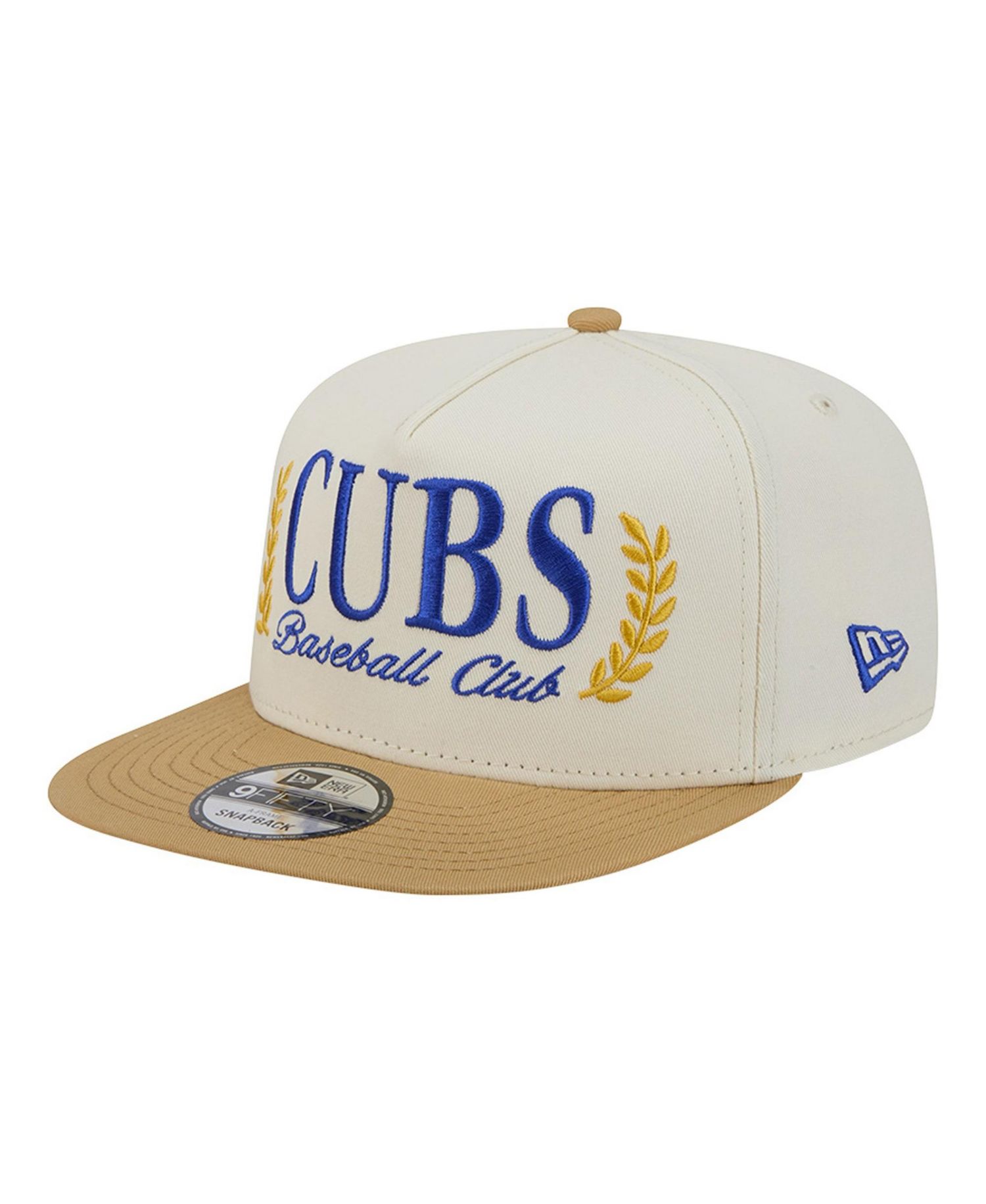 Men's Cream Chicago Cubs Club 9FIFTY A-Frame Snapback Hat