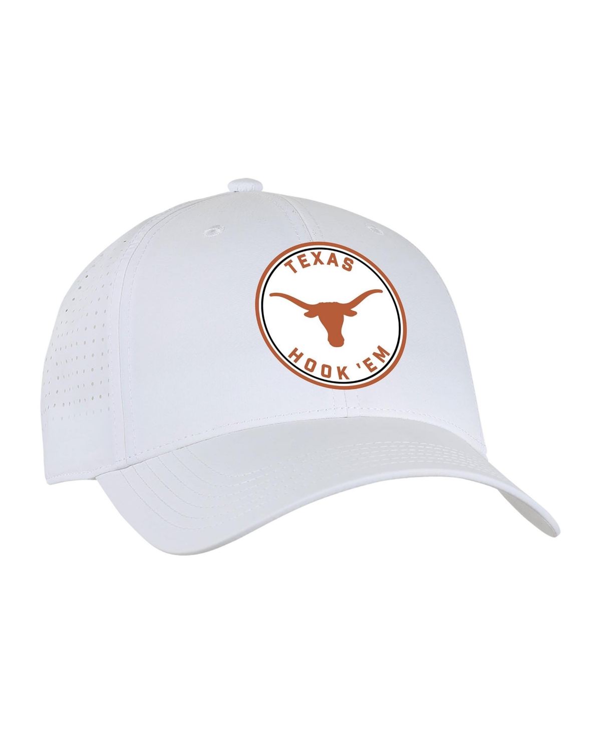 Ahead Men's And Women's Texas Longhorns Structured-fit Brezo Baseball Cap In White