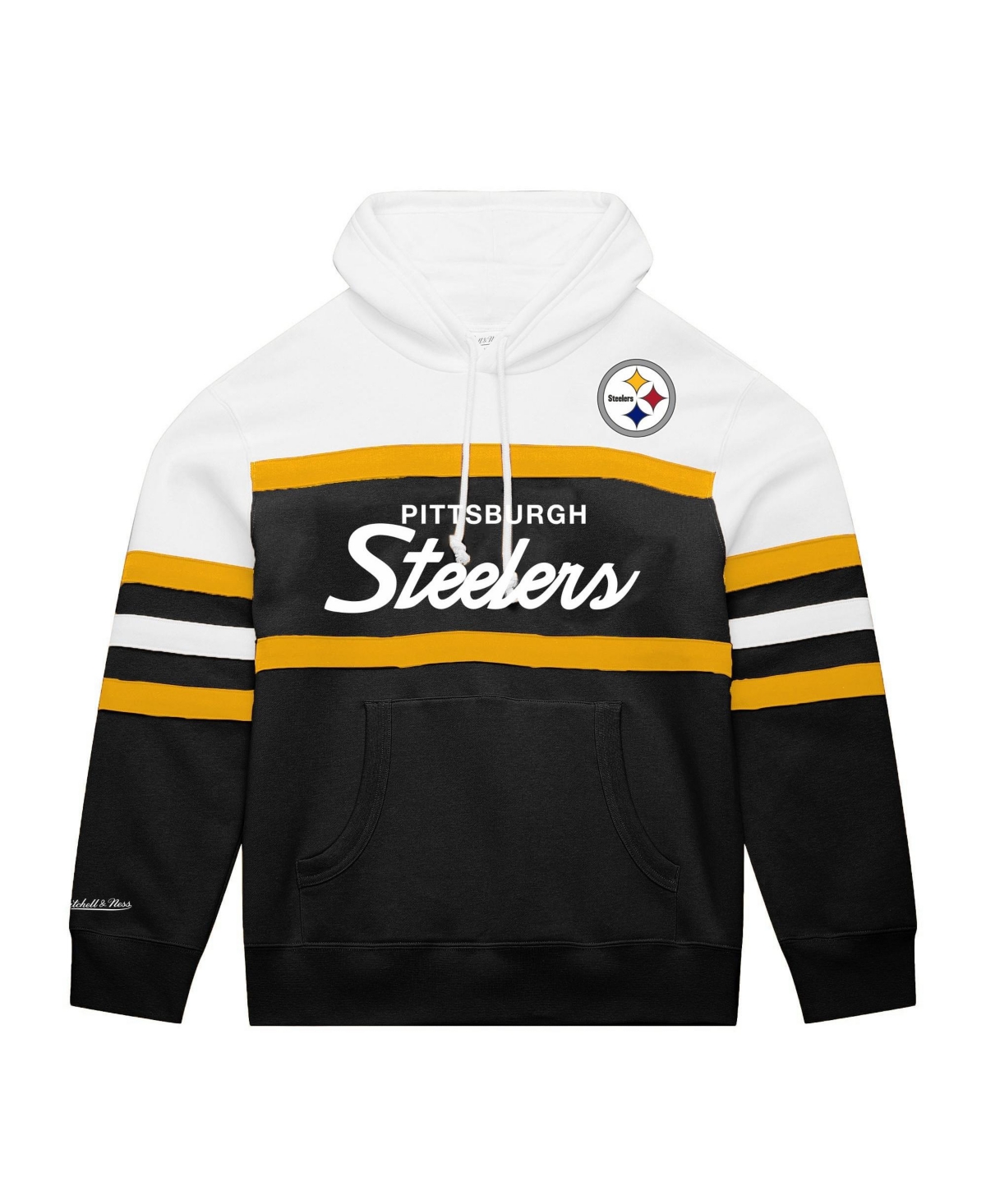 Mitchell & Ness Men's Big Tall Pittsburgh Steelers Head Coach Graphic Hoodie