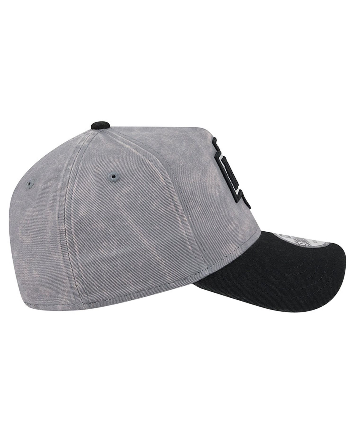 Men's Gray/Black Los Angeles Kings Storm A-Frame 9FORTY Adjustable Hat