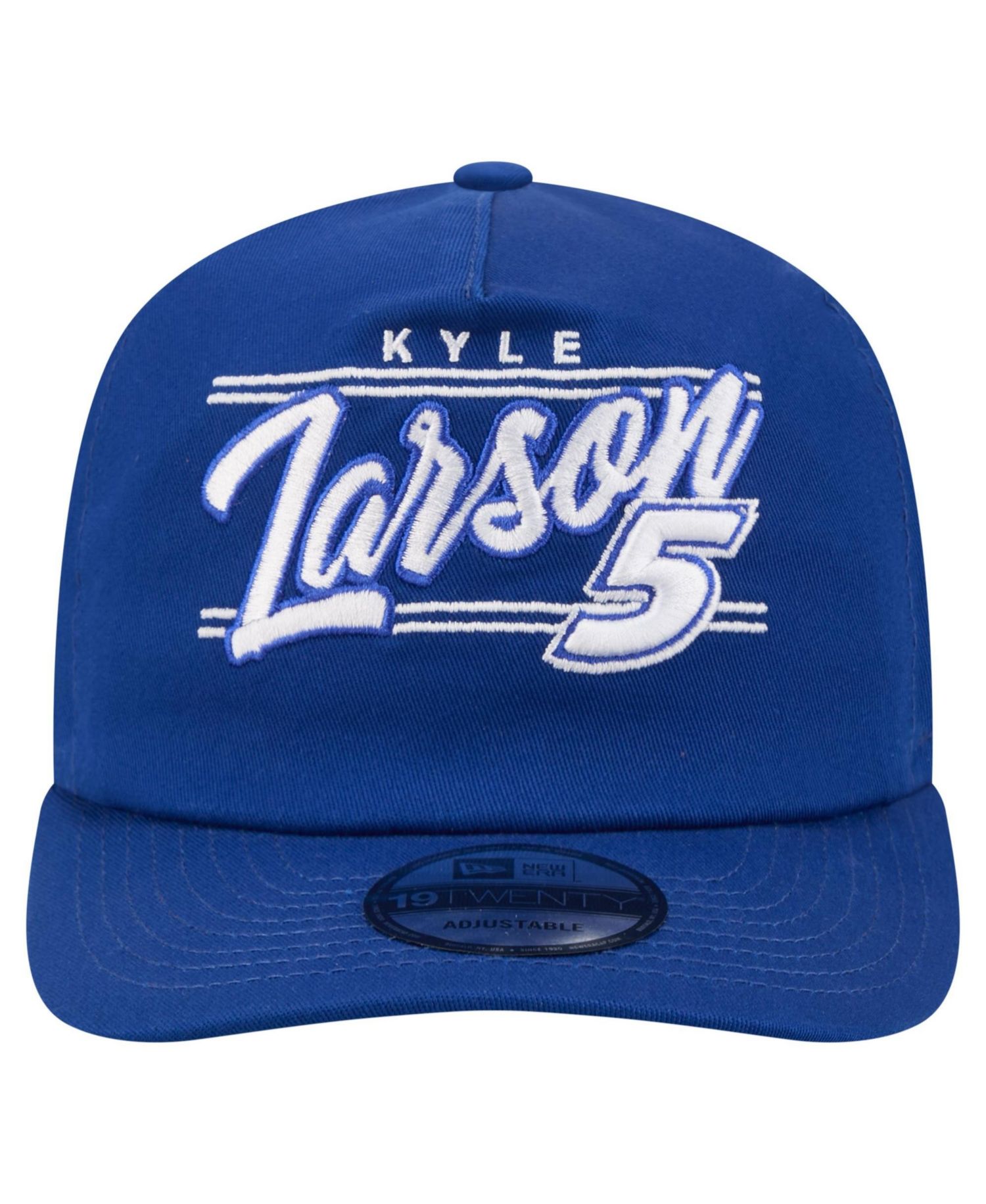 Men's Blue Kyle Larson Driver Script 19TWENTY Adjustable Hat