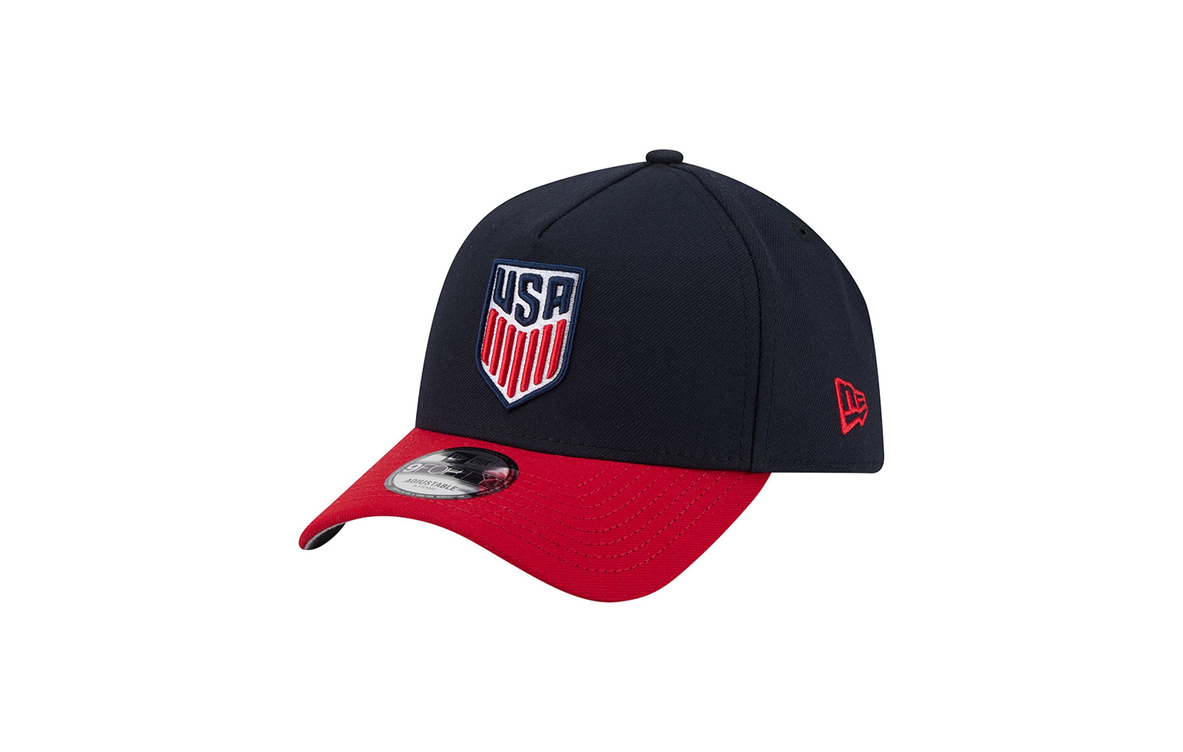 New Era Usa Soccer 9FORTY A-Frame Adjustable Baseball Cap