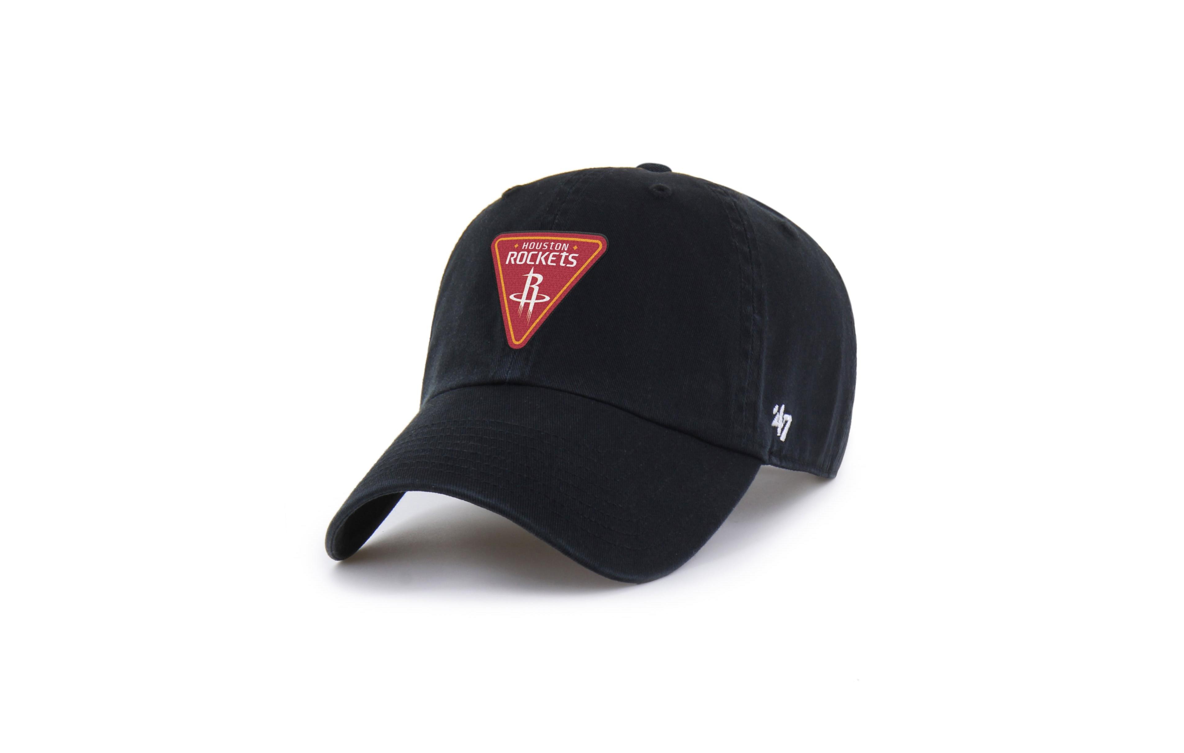 '47 Brand Men's Houston Rockets Garment-Washed Adjustable Clean Up Hat