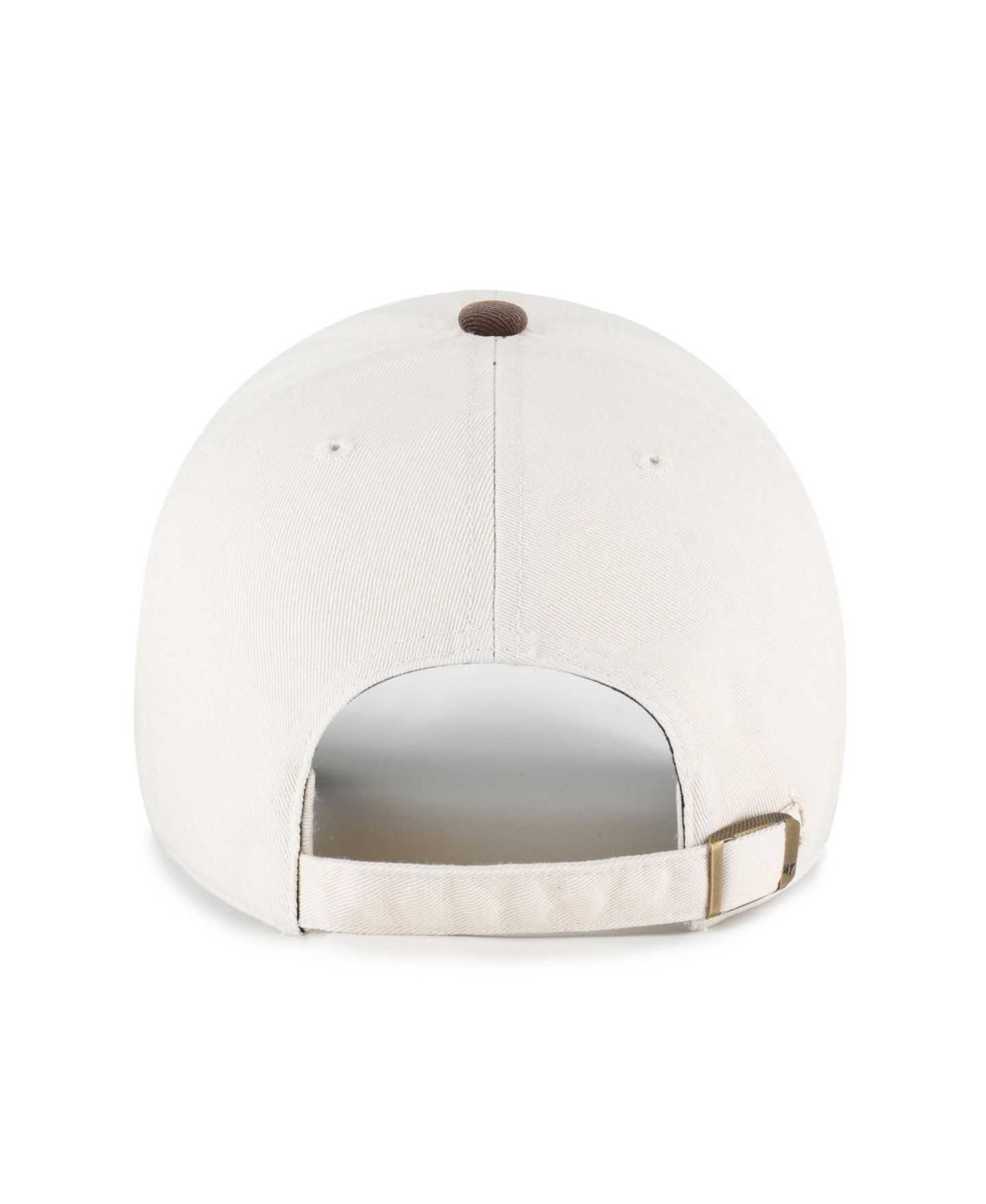 Кепка '47 Brand Natural San Diego Padres Single Swirl Ice Cream Helmet 2.0 Clean Up Adjustable Hat — фото 3