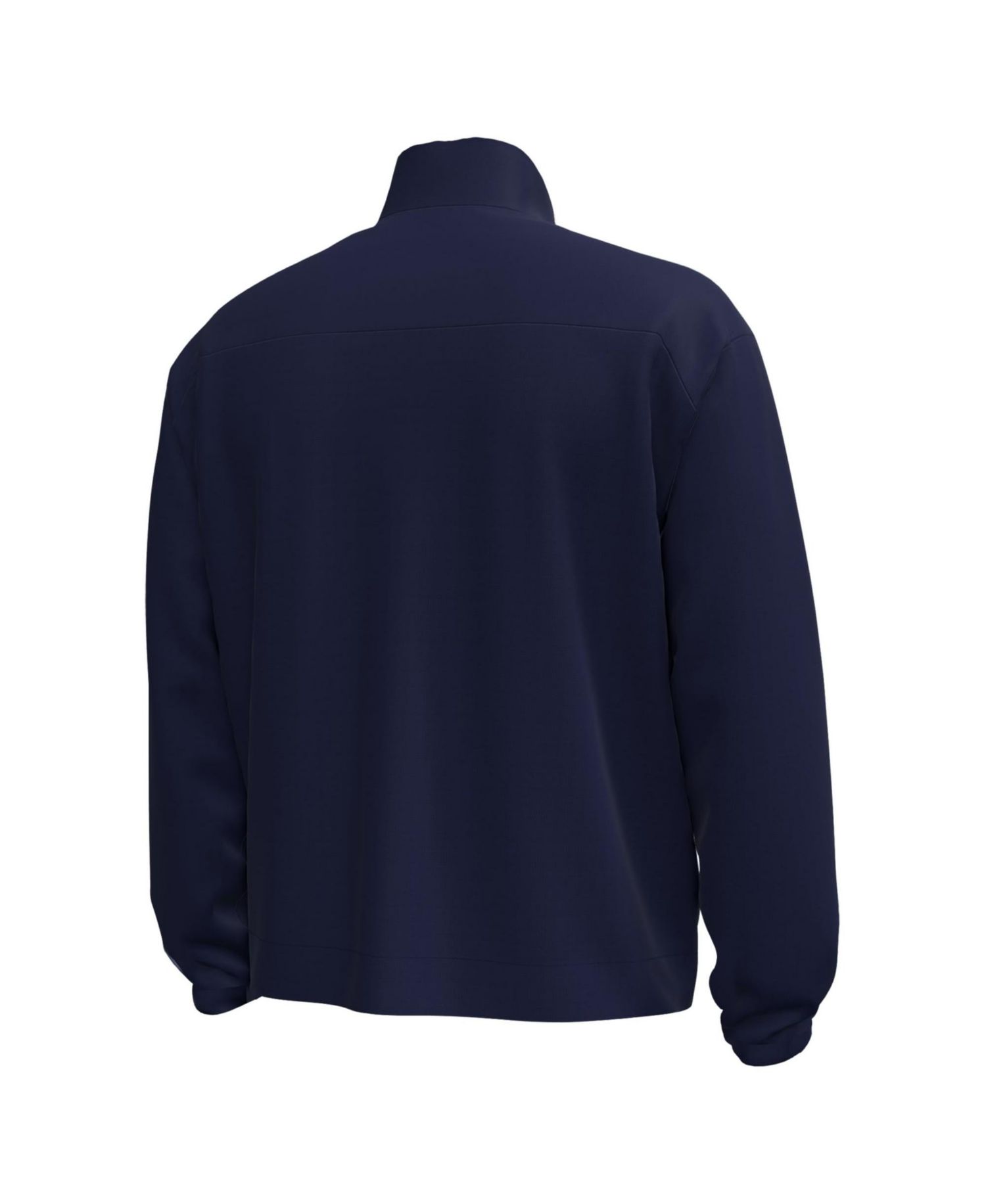 Men's #1 Navy Notre Dame Fighting Irish Irish Wear Green Unstoppable Woven Full-Zip Jacket