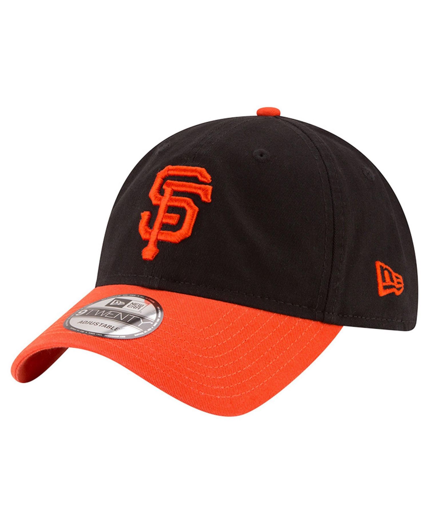 Men's Black/Orange San Francisco Giants Jeff Kent Number Retirement Casual Classic Adjustable Hat