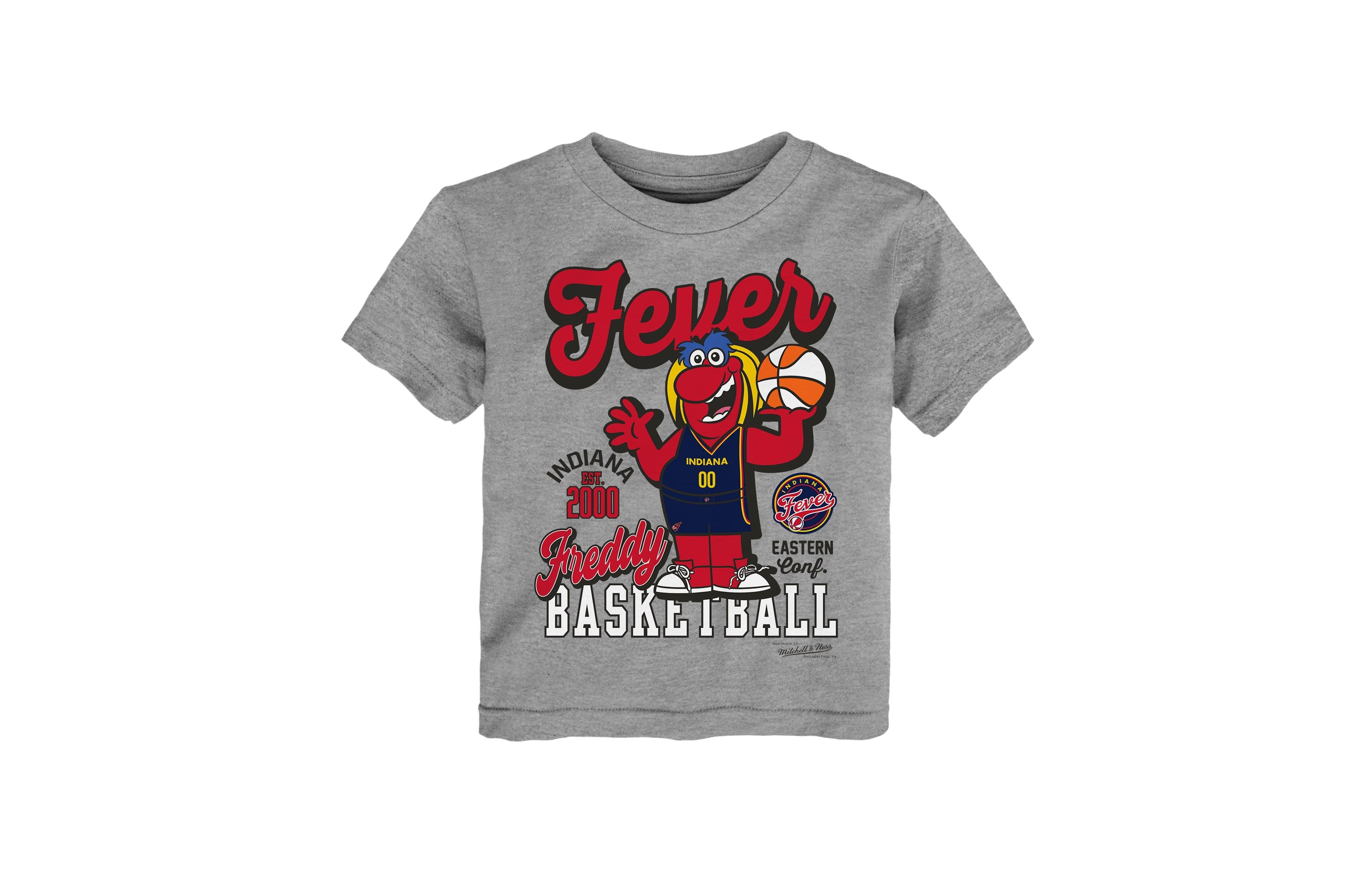 Mitchell & Ness Toddler Boys' and Girls' 2T-5T Indiana Fever That Girl Crew-Neck T-Shirt