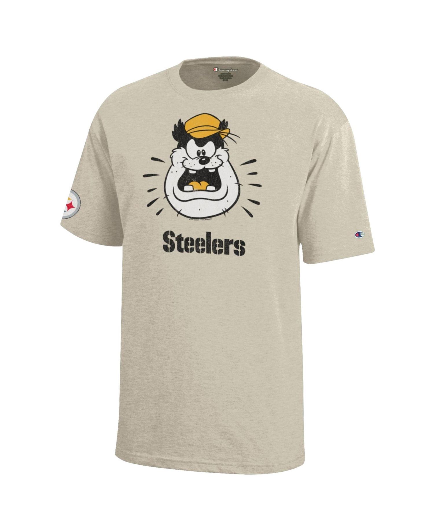Big Boys and Girls Disney x Oatmeal Pittsburgh Steelers Pete T-Shirt