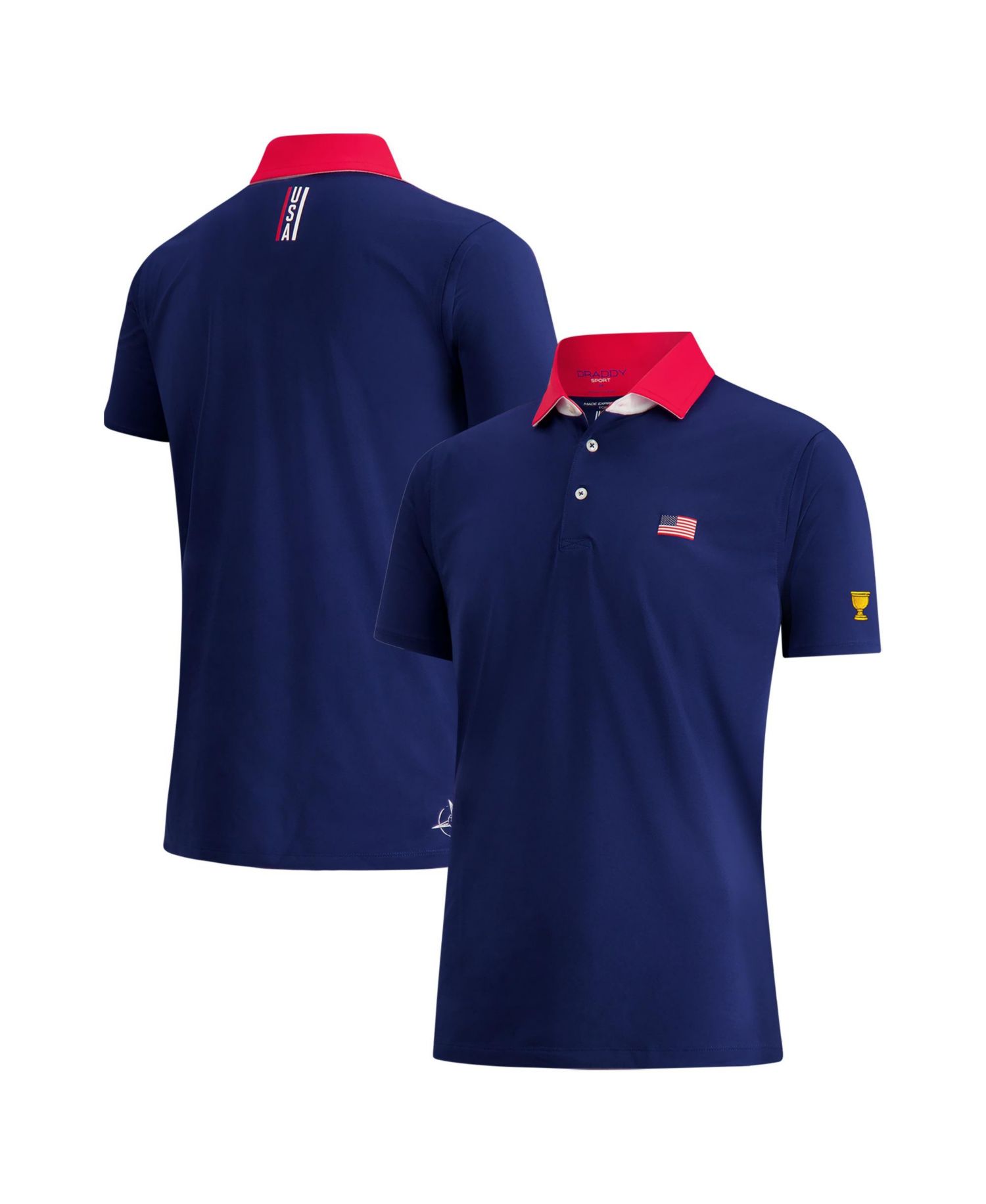 Men's Navy Team USA 2026 Presidents Cup CB Polo