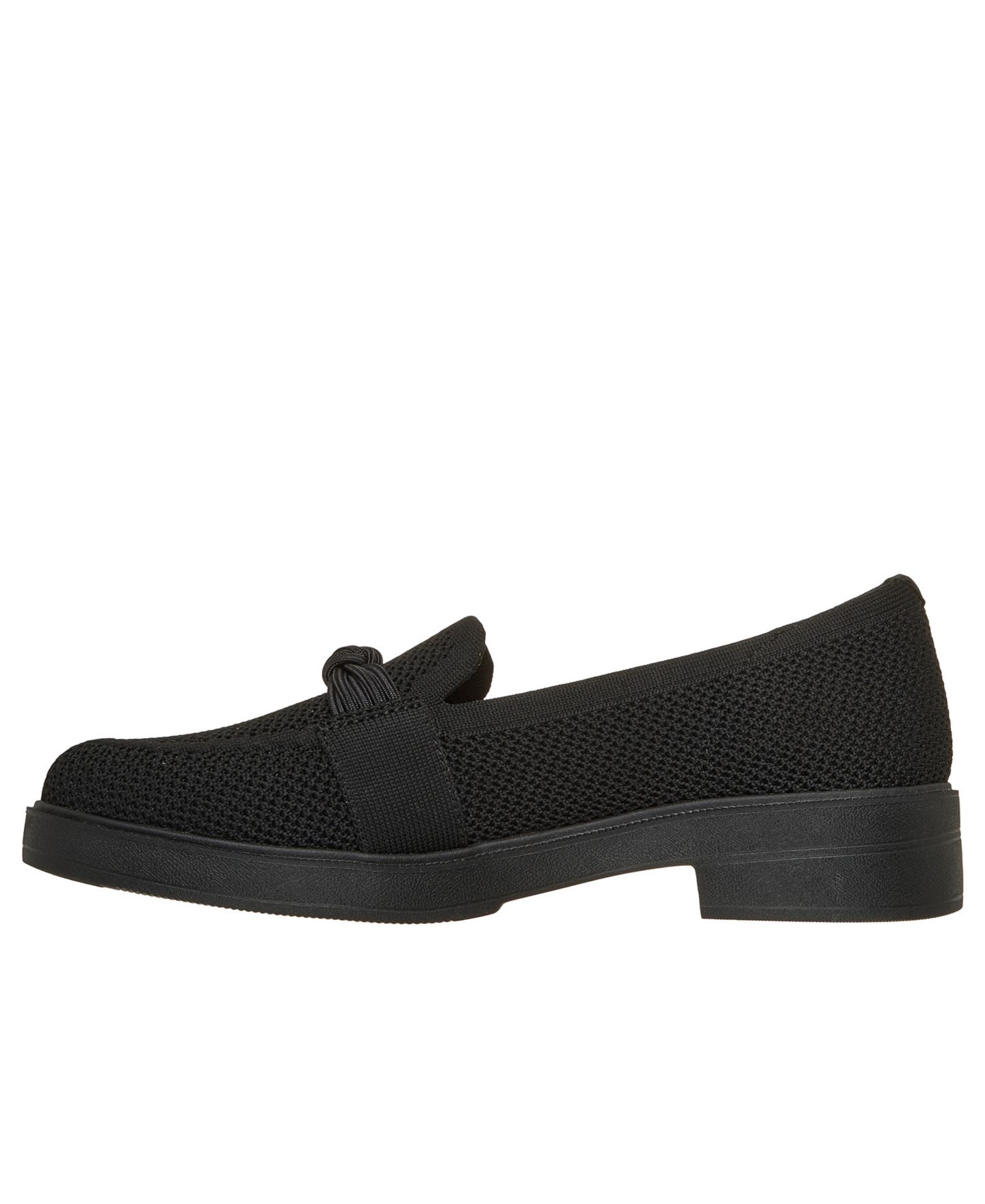 Женские туфли Skechers Love Me Knot Memory Foam Stretch-Fit, цвет: Чёрный — фото 3