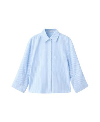 Women's Striped Straight Shirt
