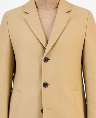 Men's Regular-Fit Cashmere Overcoat