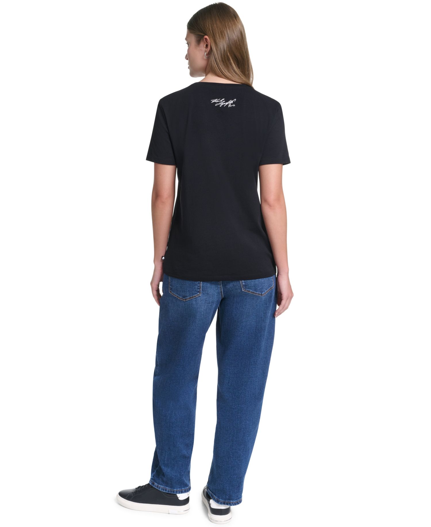 Women's Fashion Girl Graphic Logo T-Shirt