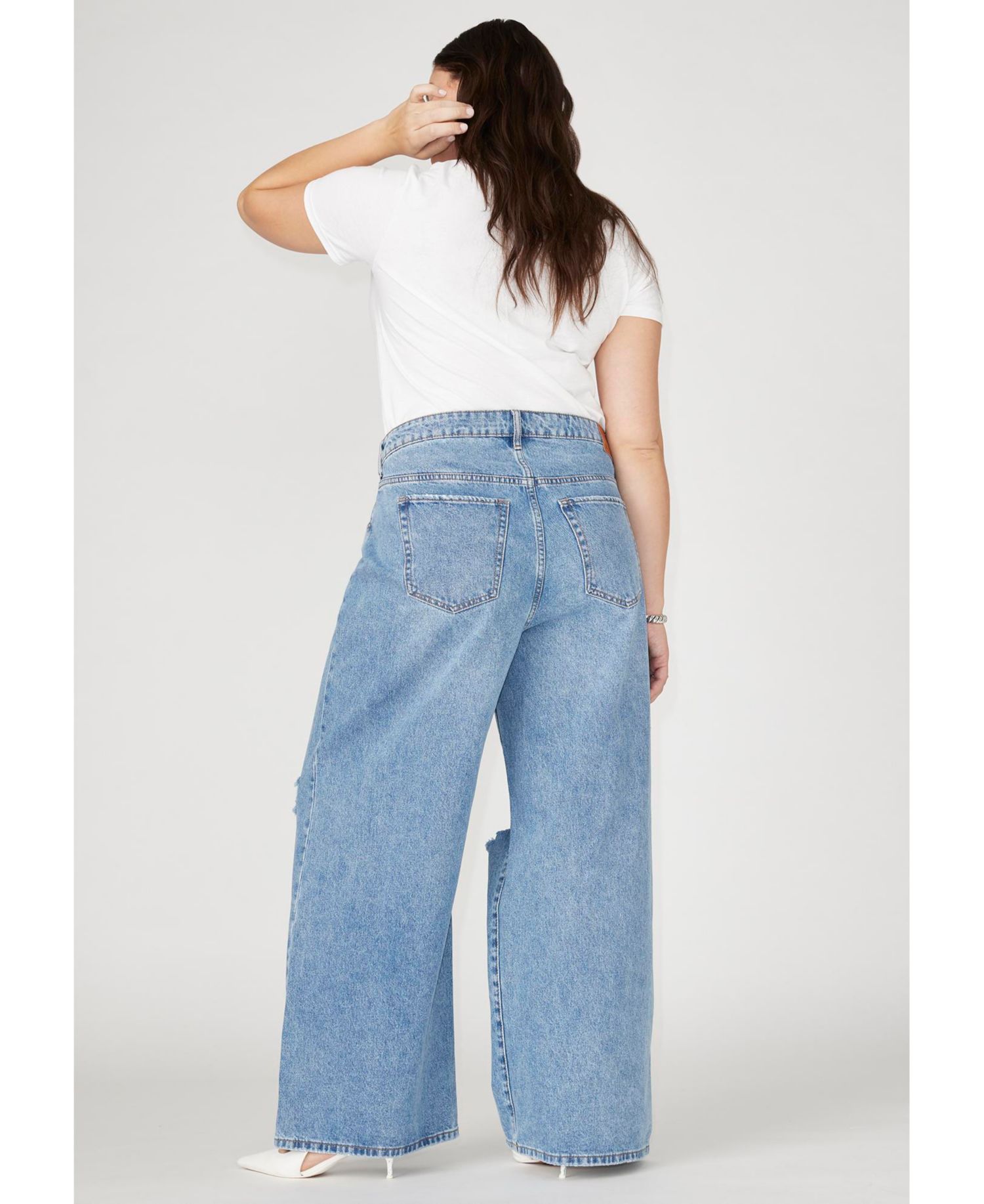 Women's The Yvette Rigid Wide Leg Jean