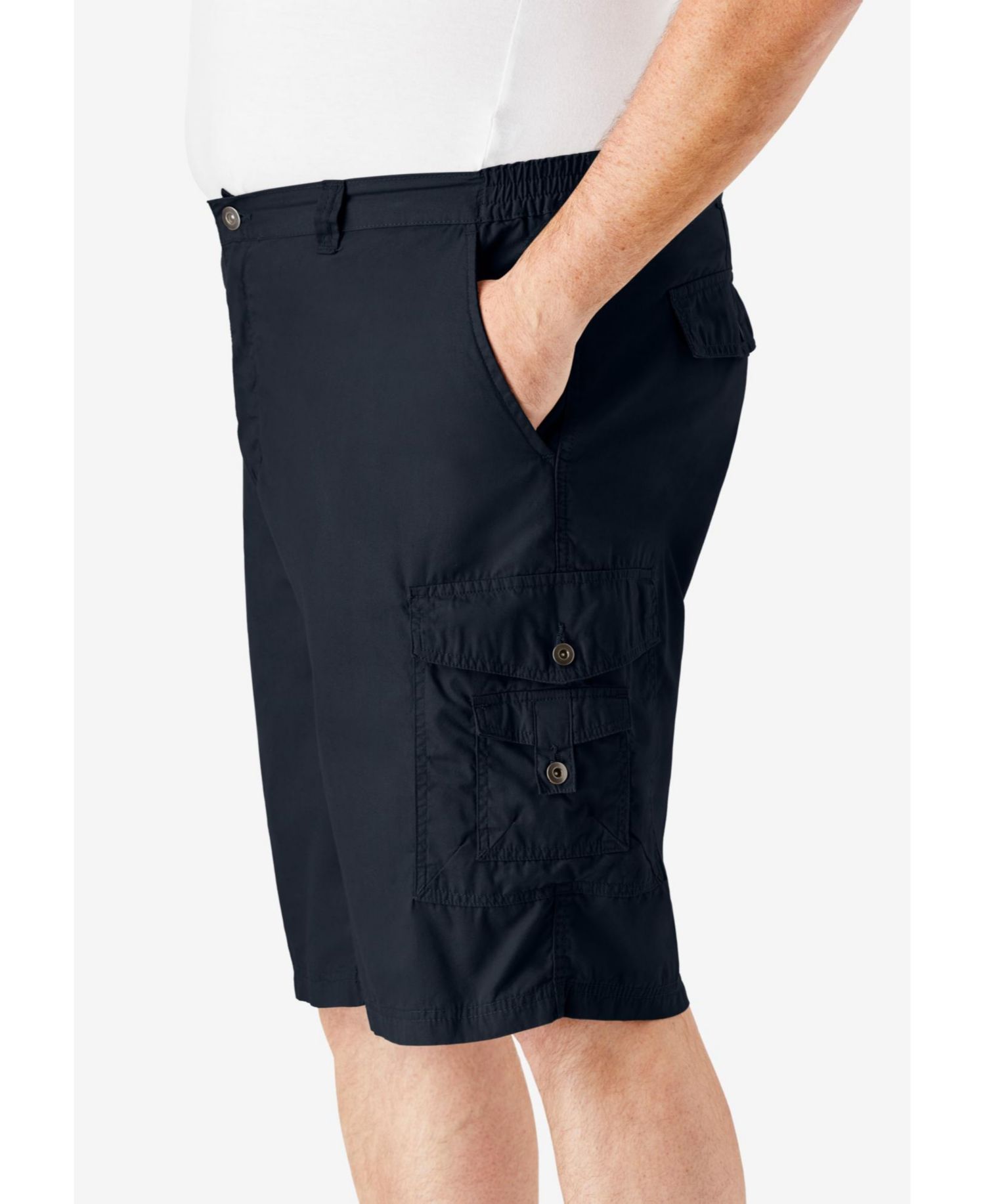 Men's 10" Side Elastic Canyon Cargo Shorts