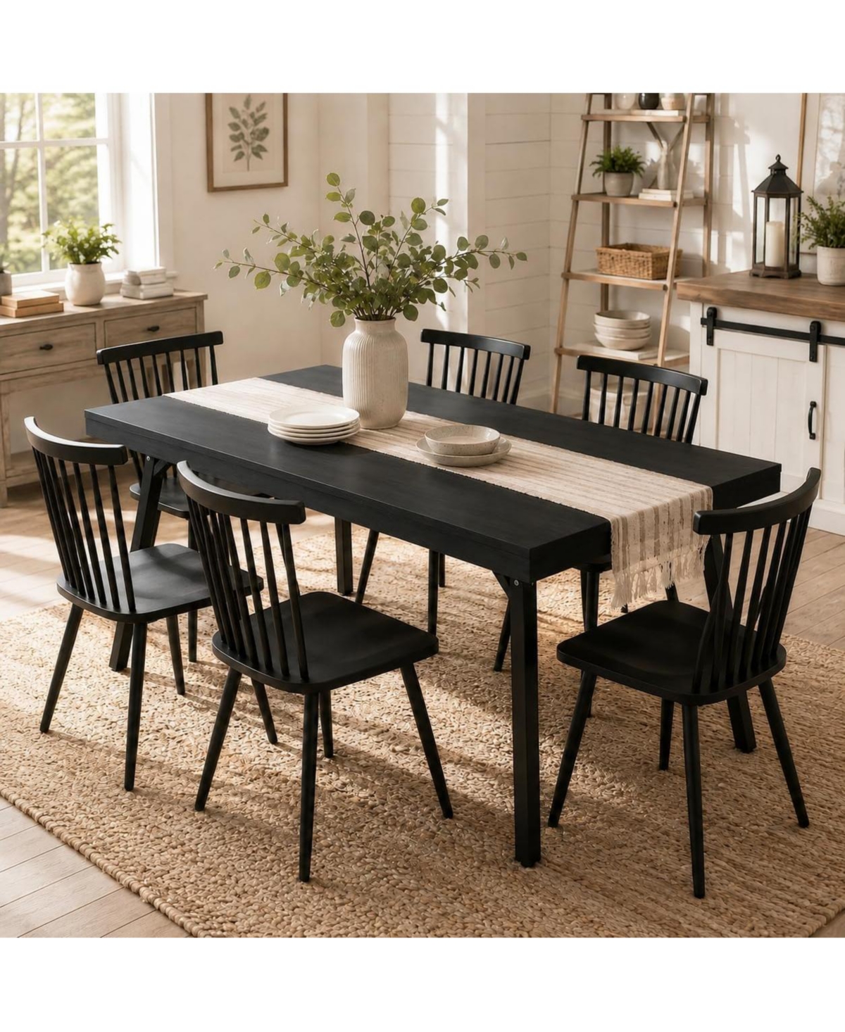 Gaomon 71-Inch Industrial Dining Table For 4-6 People, Rectangular Kitchen Built With Sturdy Metal Frame