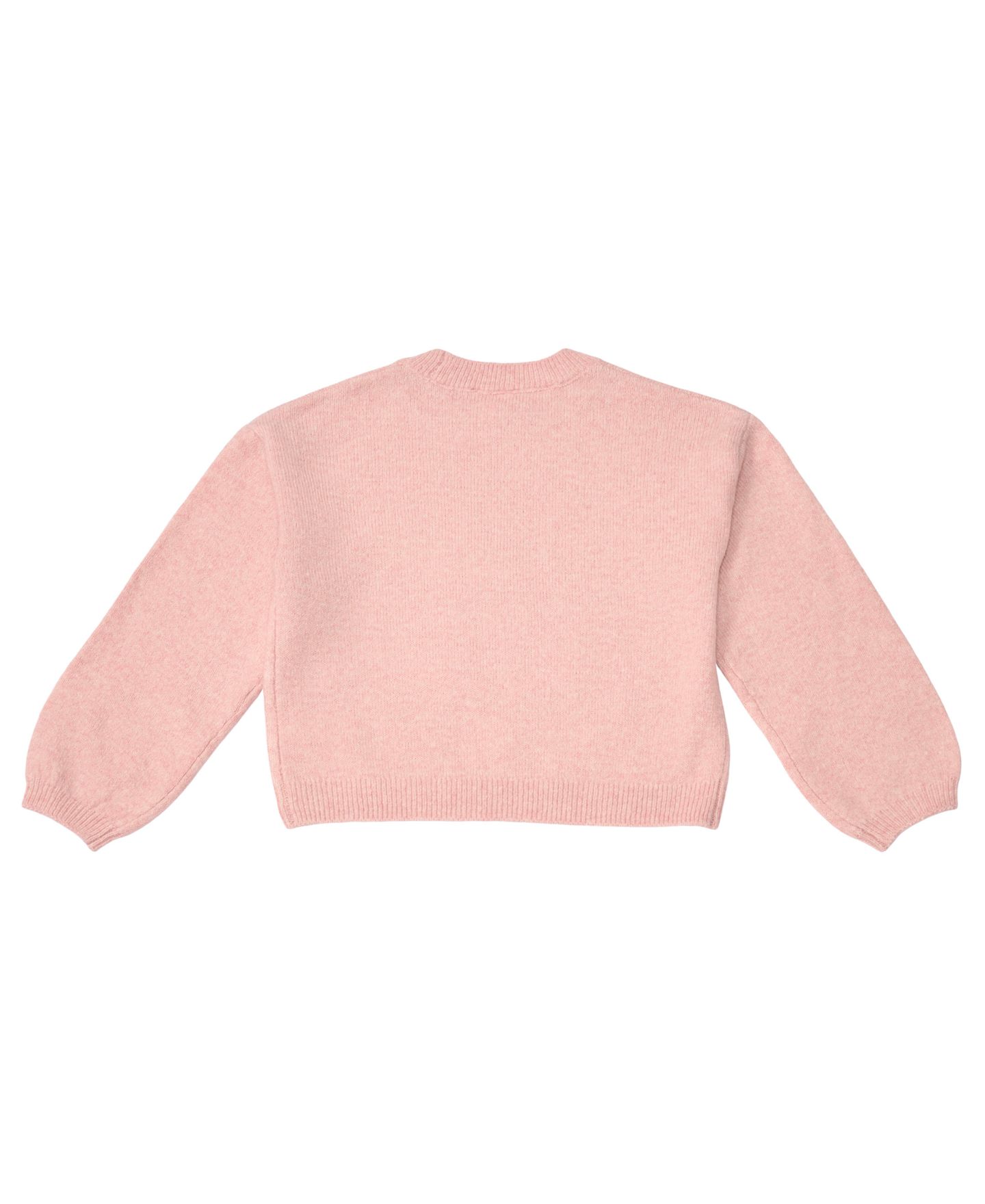 Свитер CeCe Swan Intarsia Long-Sleeve Pullover для девочек, цвет: Мягкий розовый — фото 6