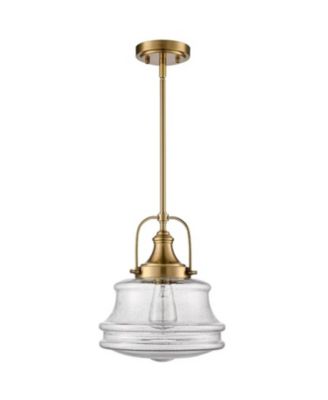 Seeded Glass Pendant Light Modern Schoolhouse Pendant Light Fixture