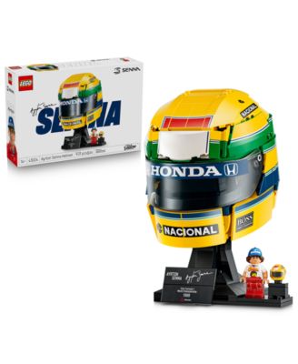 Editions Ayrton Senna Helmet 43024 931-Piece Building Set, Ages 14+