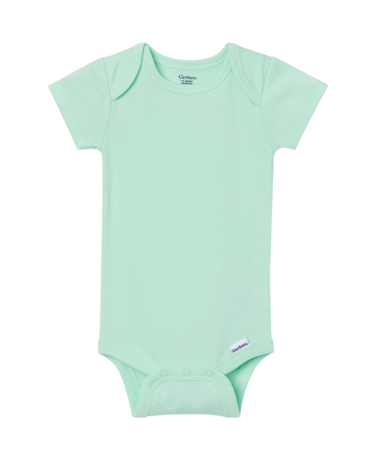 Gerber Baby (0-3 M to 24 ) 5-Pack Short Sleeve Bodysuits, Pastels