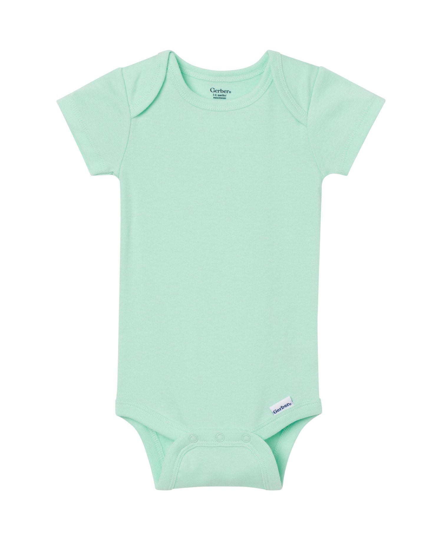 Baby (0-3 M to 24 M ) 5-Pack Short Sleeve Bodysuits, Pastels