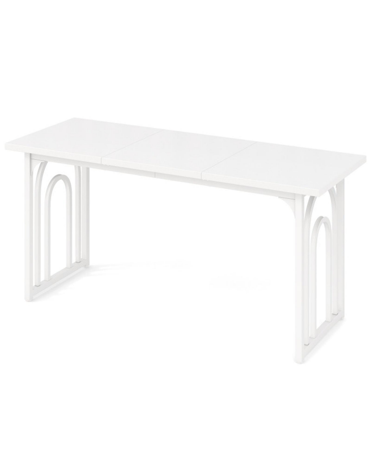Gouun 63-Inch Rectangular Farmhouse Dining Table for 6-8