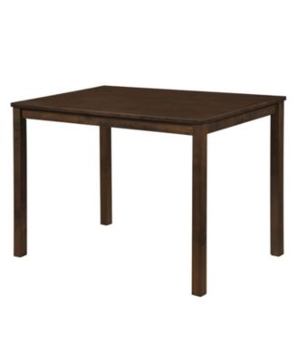 Farmhouse Rubber Wood Dining Table for 4