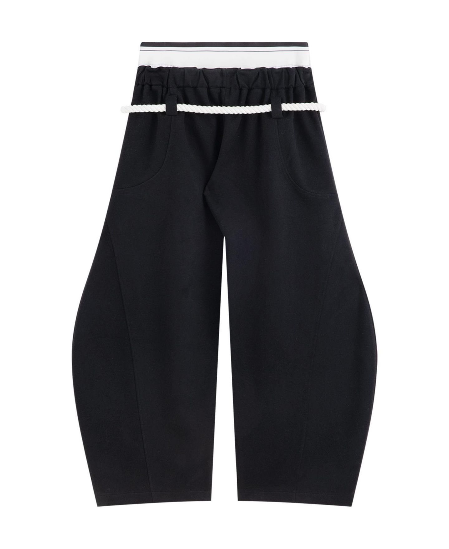 Женские брюки AELFRIC EDEN Baggy Wide-Leg Sweatpants, цвет: Чёрный — фото 5