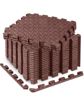 18 Pack Interlocking Eva Foam Floor Tiles Exercise Gym Mat Set