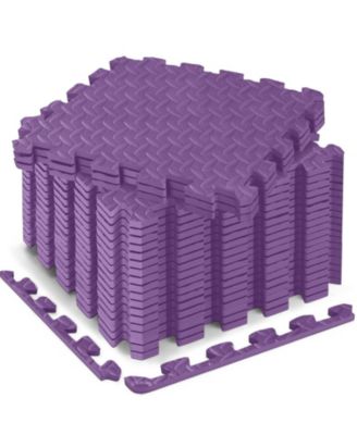 18 Pack Interlocking Eva Foam Floor Tiles Exercise Gym Mat Set