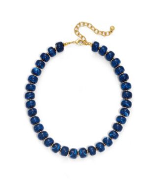 Boho Chunky Fashion Resin Beadstone Necklace Trendy Summer Gift