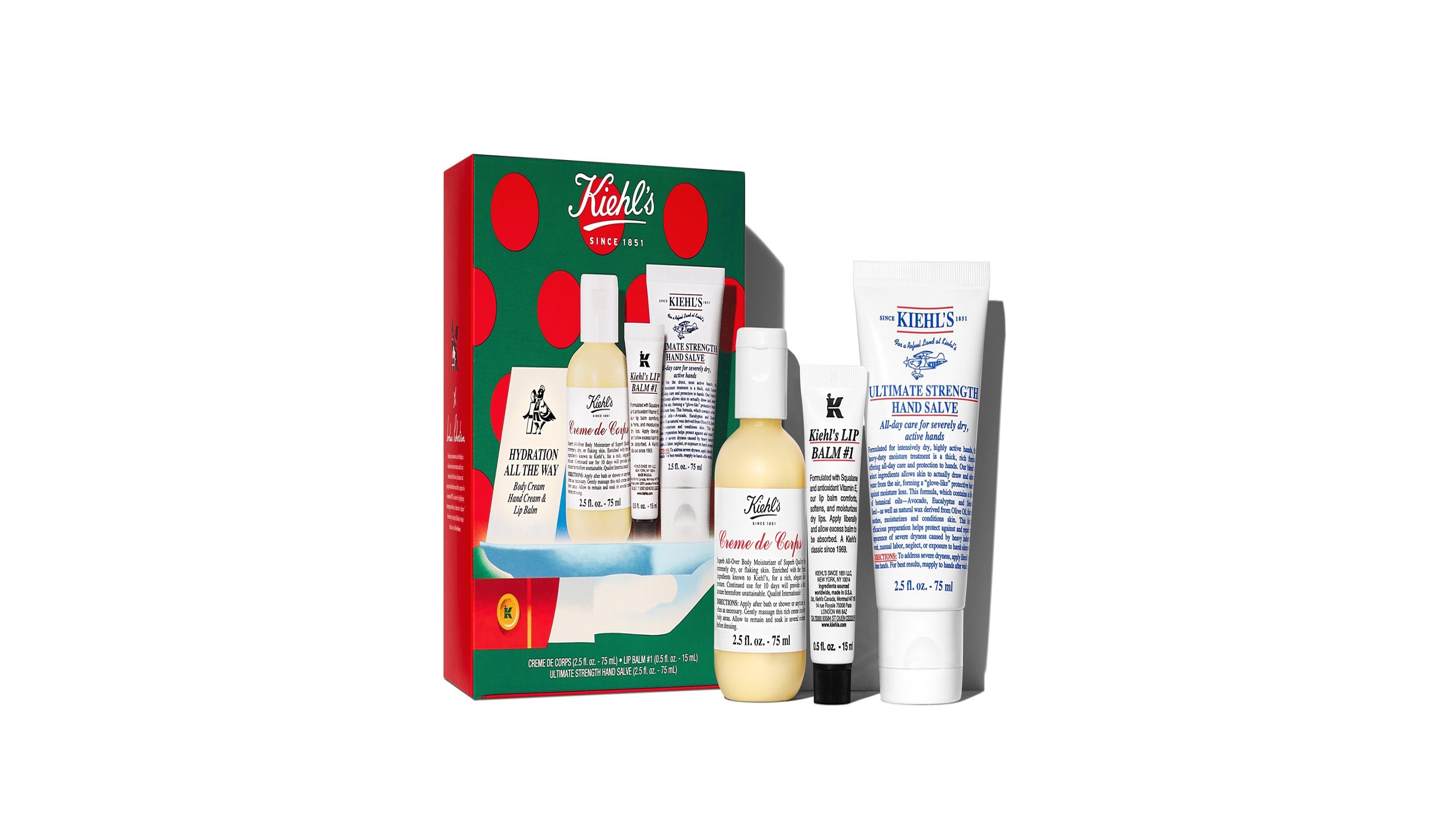Kiehl's Since 1851 3-Piece Hydration All The Way Gift Set