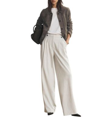 Women's Tailored Wide Trousers