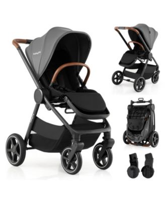 Convertible Travel Baby Stroller with MAXI-COSI Car Seat Adapters