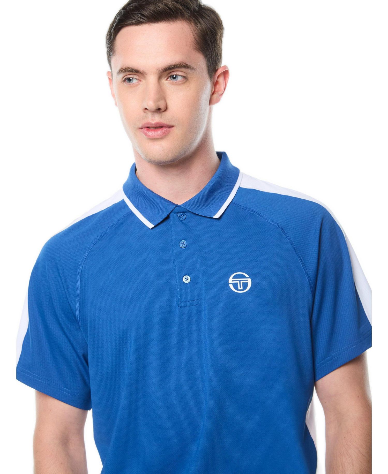 Men's Trattino Performance Short-Sleeve Polo