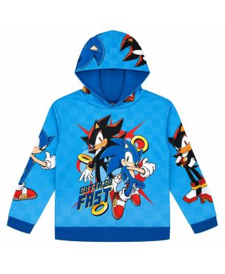 Boys' Athletic Fleece Hooded Sweatshirt