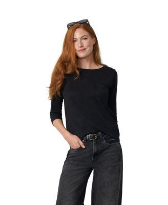 Women's Boat-Neck High-Low Sweater